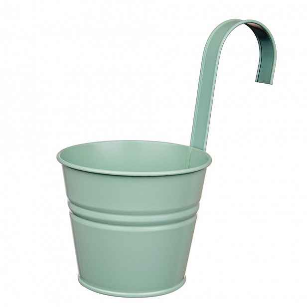 Butlers ZINC Závěsný květináč 13 cm - sv. zelená