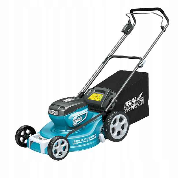 Akumulátorová Sekačka Dedra 46 cm pro trávy Set 2x5 Ah DED6997X-2A5