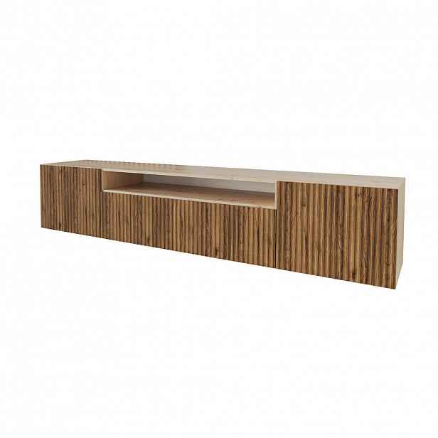 ALTDECOR NÍZKÁ komoda NOA-2-W 200 x 40 x 41 cm – Artisan / Katania
