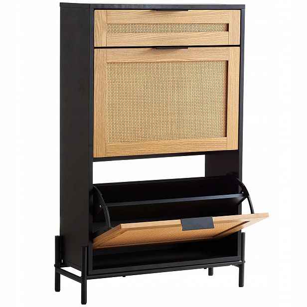 Botník komoda do předsíně loftová 64 cm
