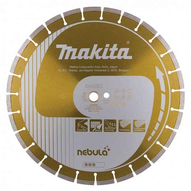 Makita - Diamantový řezný kotouč na stavební materiály 400x25,4 mm B-54069