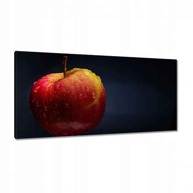 Obrazy 115x55 Červené chutné jablko
