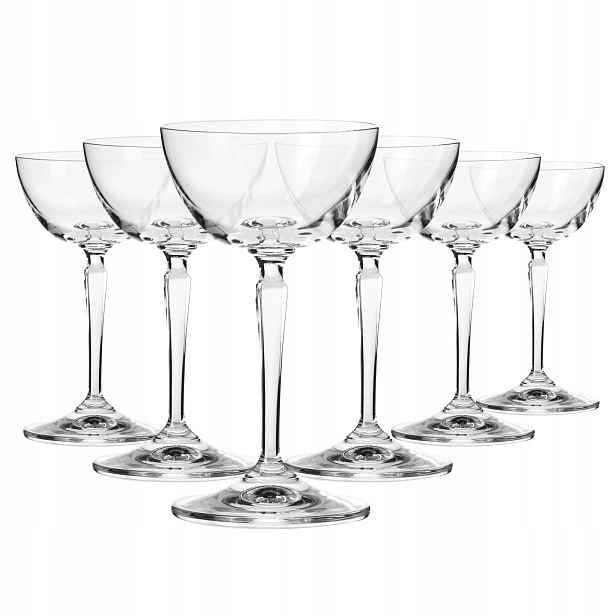 Skleničky na koktejly a martini Krosno Xno Nick & Nora komplet 165 ml 6 ks
