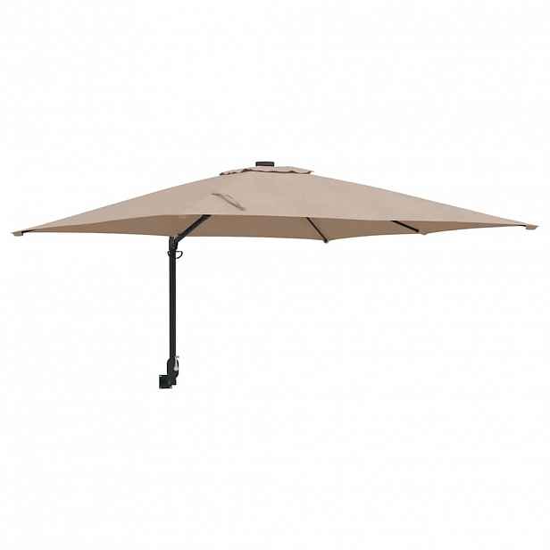 vidaXL Zahradní slunečník 248,5 x 247,5 x 160 cm Polyester a ocel