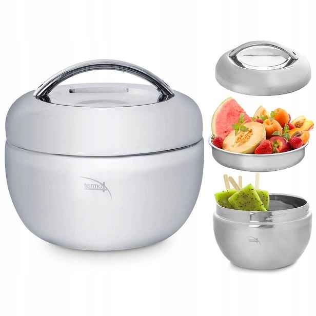 Termoska Jídelní Box Termální miska Talíř Lunchbox Ocelový Orion 2 l