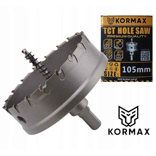 vrták Korunkový Vrták 105 mm jádrový vrták Tct 105x25 Widiowa Kormax