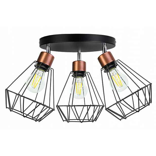 Lampa stropní svítidlo Stropní Lustr loft Brylant Drát