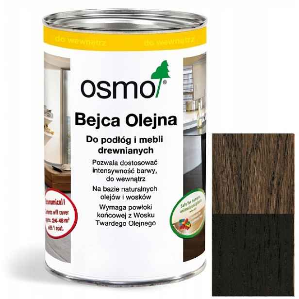 Osmo 3590 2,5L Olejové mořidlo Černá **wawa