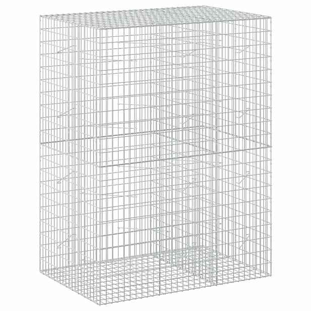 vidaXL Gabion s drátem 3,5 mm a síťkou 5x10 cm 150x100x200 cm