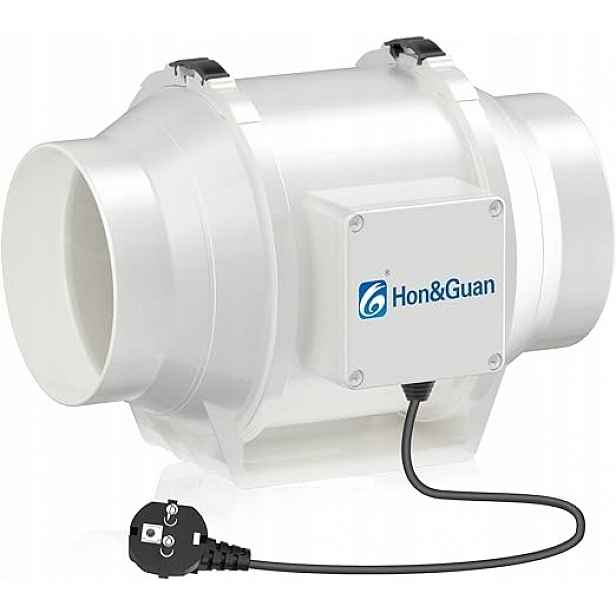 Kanálový ventilátor Hon&Guan HF-125P 125 mm