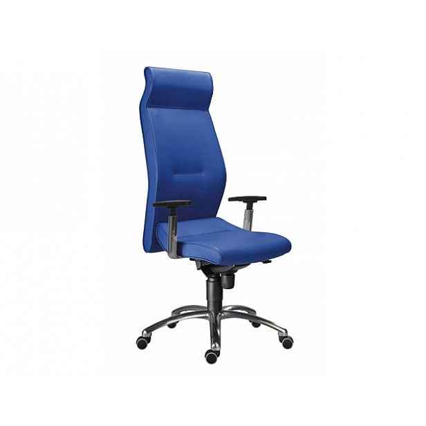Kancelářská židle modrá - 64 cm