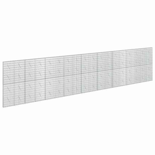 vidaXL Gabion s drátem 3,5 mm a síťkou 5x10 cm 900x10x200 cm