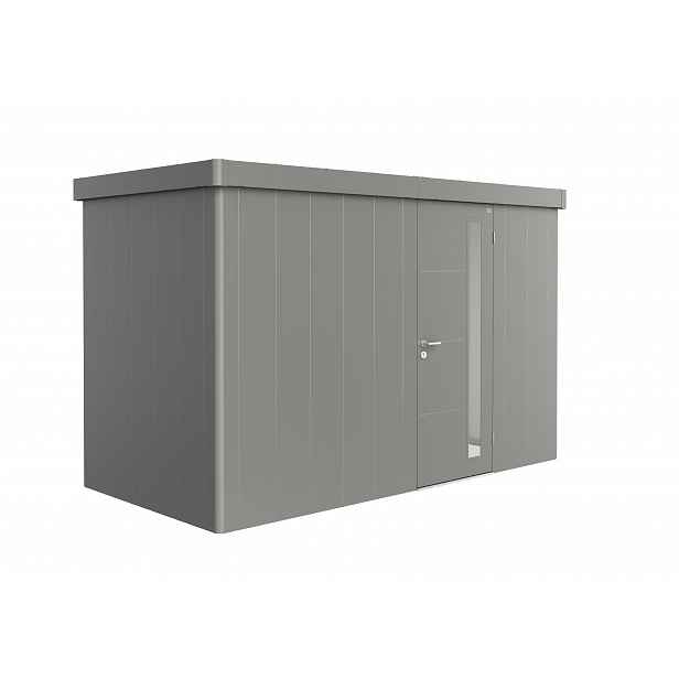 Zahradní domek NEO 1D, šedý křemen, jednokřídlé dveře BH89024