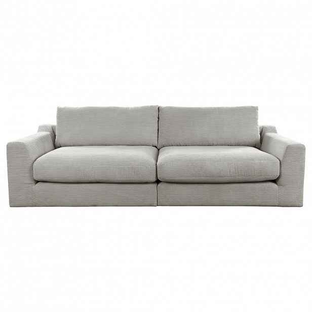 Sit & More POHOVKA BIG SOFA, textil, světle šedá