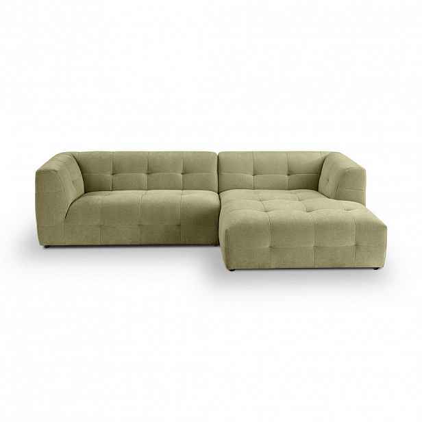 MID.YOU ROHOVÁ SEDAČKA, textil, zelená