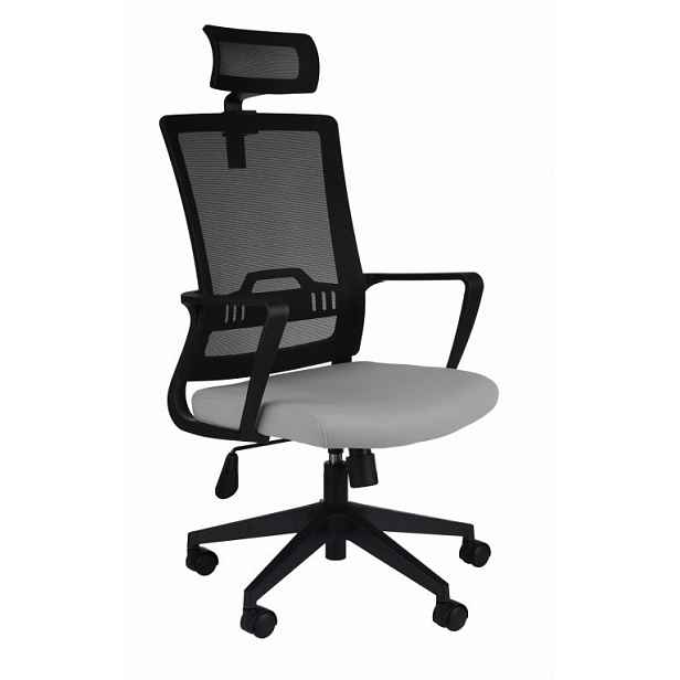Kancelářská židle Speed BS HD, black / grey