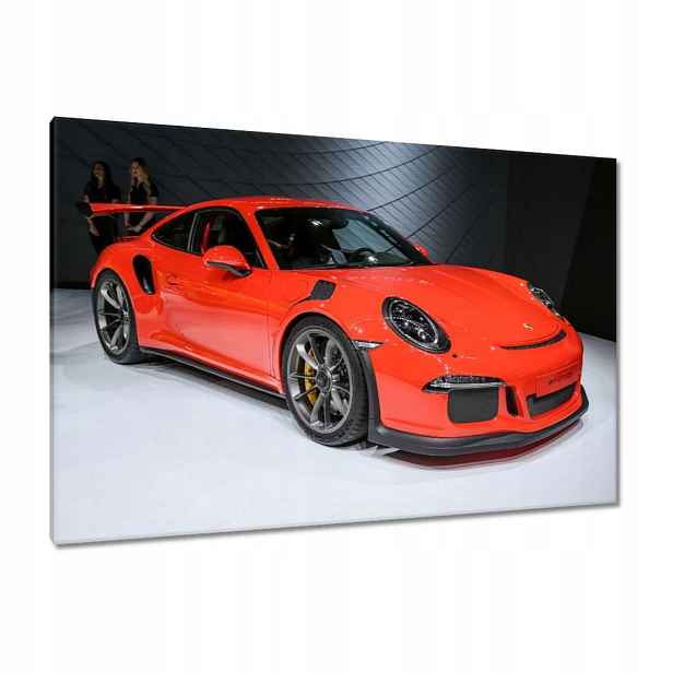 Obrazy 120x80 Červené Porsche