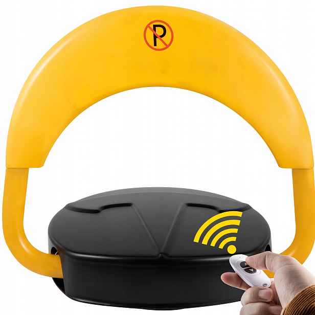 Automatický parkovací zámek, dálkové ovládání z oceli, IP67 400 mm, silný