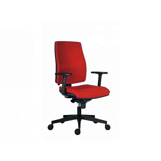 Kancelářská židle červená - 66 cm