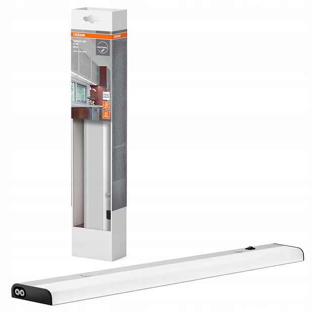 Lineární Led podskříňková lampa 6W 4000K 320lm Stříbrná Lineární Flat Osram