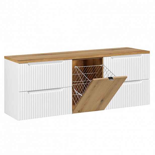 Petits-meubles DVOJUMYVADLO 160.4cm Riva Bílá