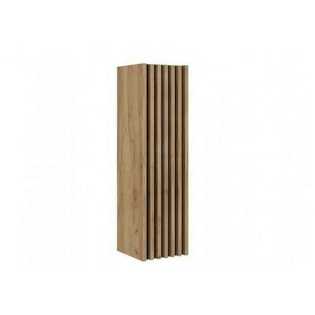 Koupelnová skříňka vysoká SAT Delano 34x125x36 cm dub mat DELANOV35DC