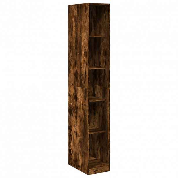 vidaXL Šatní skříň kouřový dub 30 x 50 x 200 cm kompozitní dřevo
