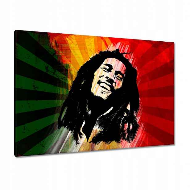 Obrazy 100x70 Bob Marley Reggae