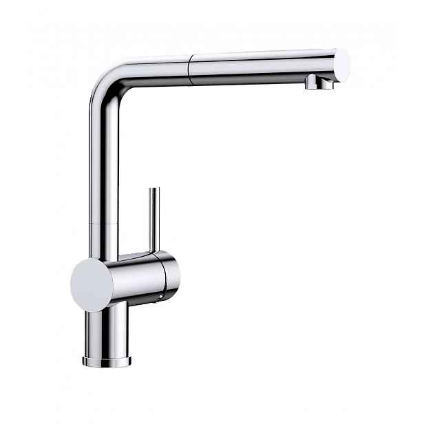 Blanco Linus S - Dřezová baterie s výsuvnou koncovkou, ECO, chrom 528152