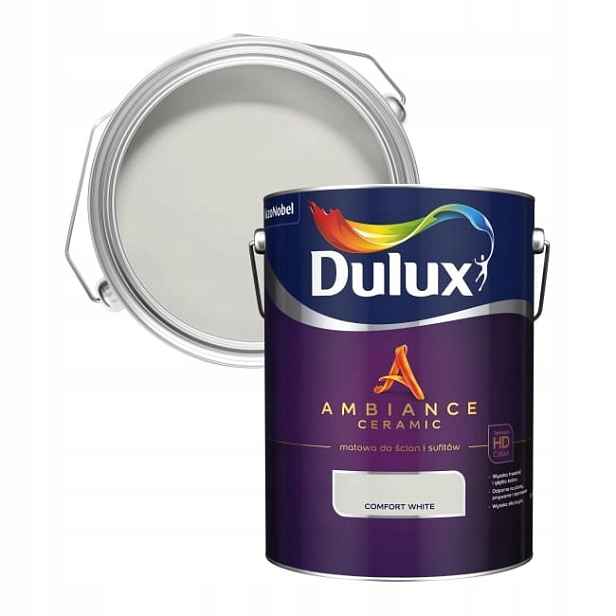 Dulux Ambiance Ceramic Barva Comfort White 5L