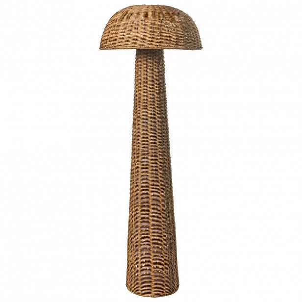 Beliani STOJACÍ LAMPA Přírodní Alero