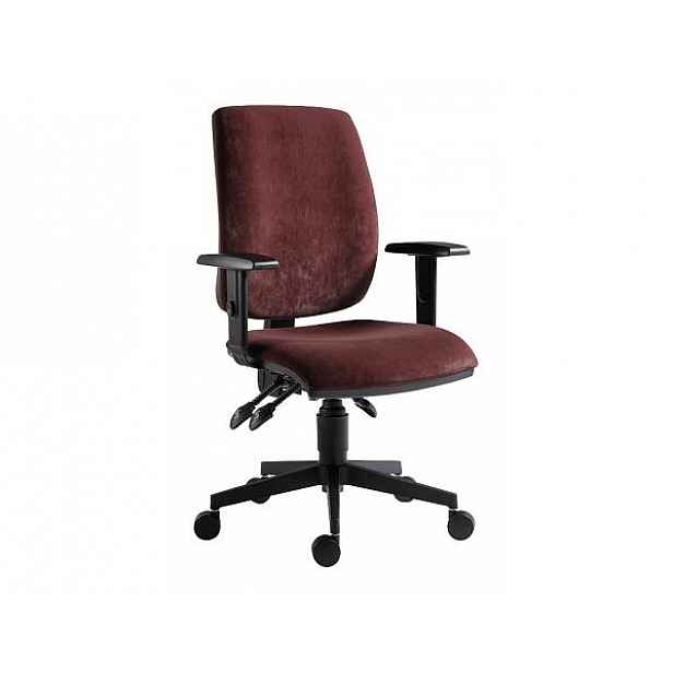 Kancelářská židle hnědá - 67 cm