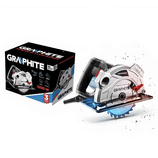 Graphite Kotoučová Pila 58G492 1500W 185 MM
