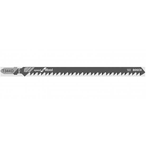 Bosch - Sada pilových plátků na dřevo, délka 152 mm, 3 ks 2608637944