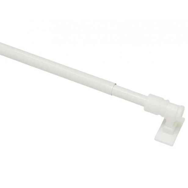 Okenní garnýž Easy 85-135 cm, bílá