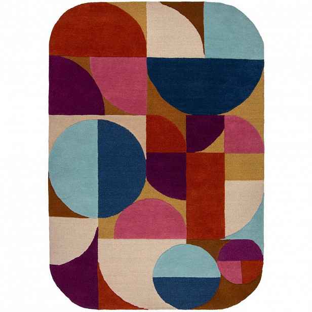 Flair Rugs VLNĚNÝ KOBEREC, 200/290 cm růžová