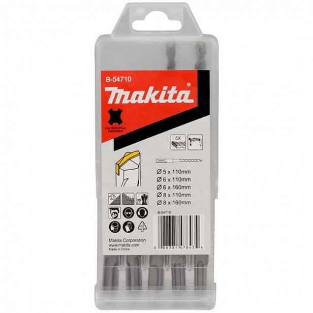 Makita - 5dílná sada vrtáků do zdiva SDS Plus B-54710