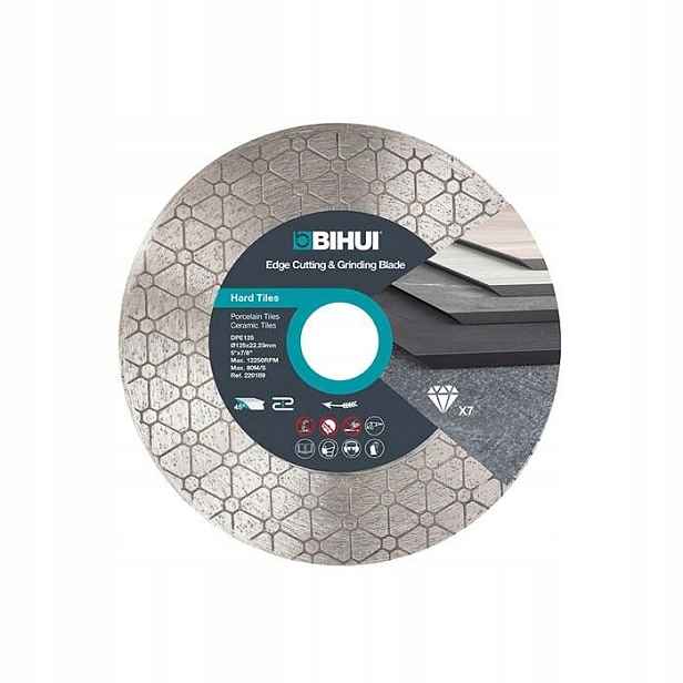 Řezačka Na Dlažbu Bihui 125MM Řezání Brušení