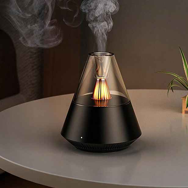 Difuzér Zvlhčovač Vzduchu 150 ML Led Tichý Dálkové Ovládání Aromaterapie