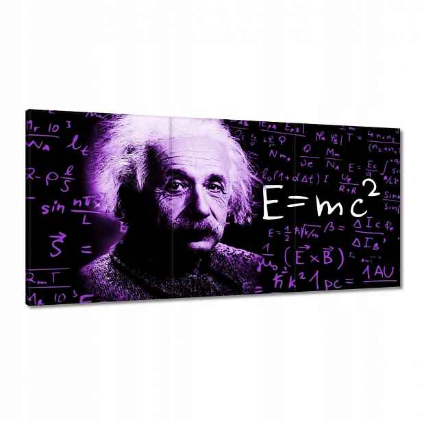 Obrazy 180x90 Fialový profesor