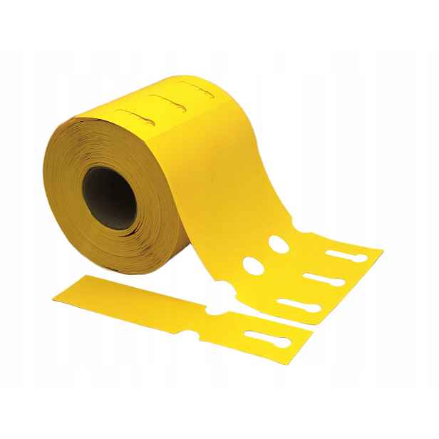 Smyčkové zahradnické/sadové etikety Žluté 163,5x33 mm (33x163,5) 1000 ks