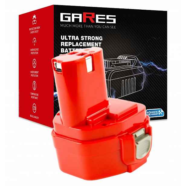 Akumulátor pro Makita 6223D 4331DZ 8270DWAE 6327DWE 12V 1,5Ah