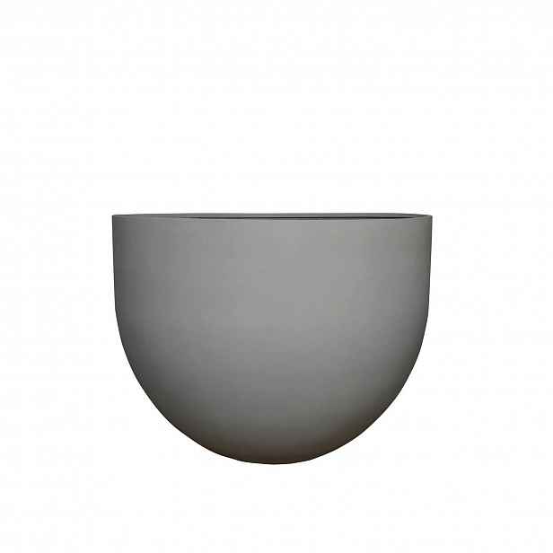 Pottery Pots Květináč Jumbo Mila, barva mlhavě šedá, více velikostí - PotteryPots Velikost: S - ø 78 cm | v. 59,5 cm
