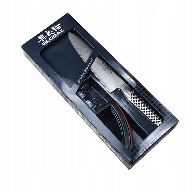 Sada Global nůž G-2 20 cm vodní brousek MinoSharp