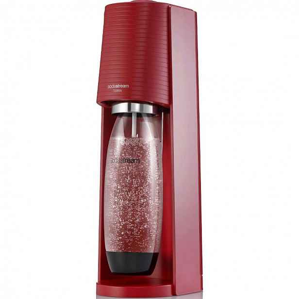 SodaStream - Výrobník sody Terra Red s příslušenstvím, červená 42004914