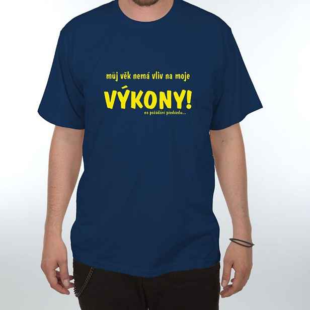 Můj věk nemá vliv na... - L tmavě modrá