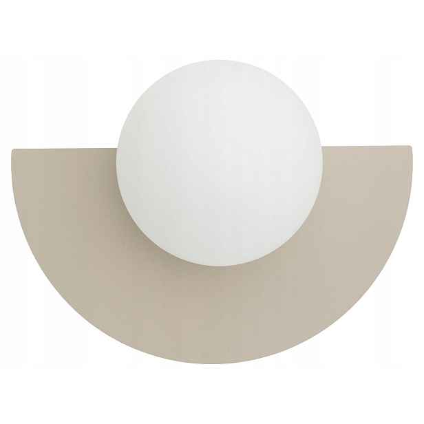 Nástěnná lampa Saturn S béžová 1xG9 25 cm moderní koupelnová nástěnná lampa IP20
