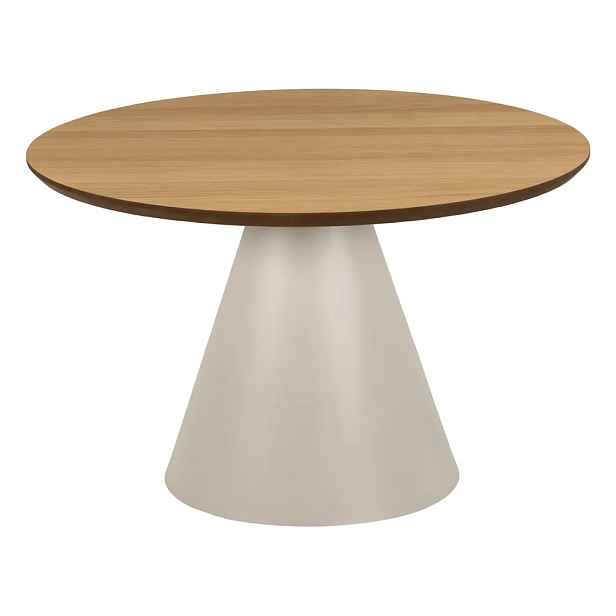 Actona Konferenční stolek Soli 65 cm šedý/dub přírodní