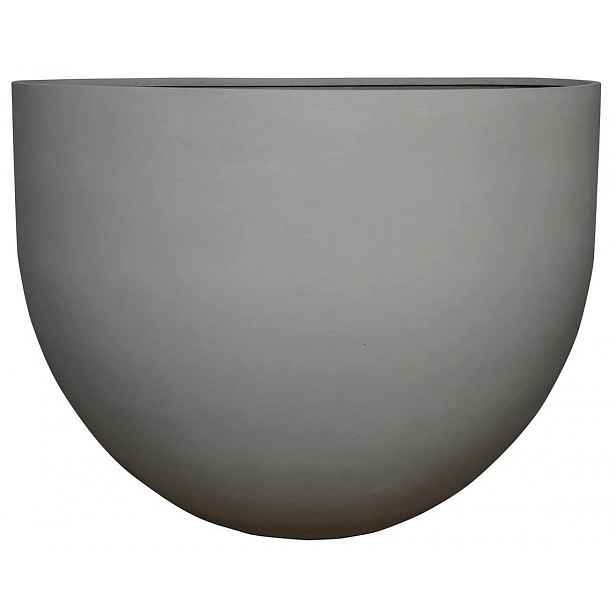 Pottery Pots Květináč Jumbo Mila, barva mlhavě šedá, více velikostí - PotteryPots Velikost: L - ø 120 cm | v. 91,5 cm