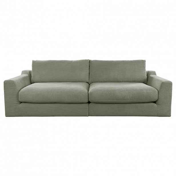 Sit & More POHOVKA BIG SOFA, textil, olivově zelená